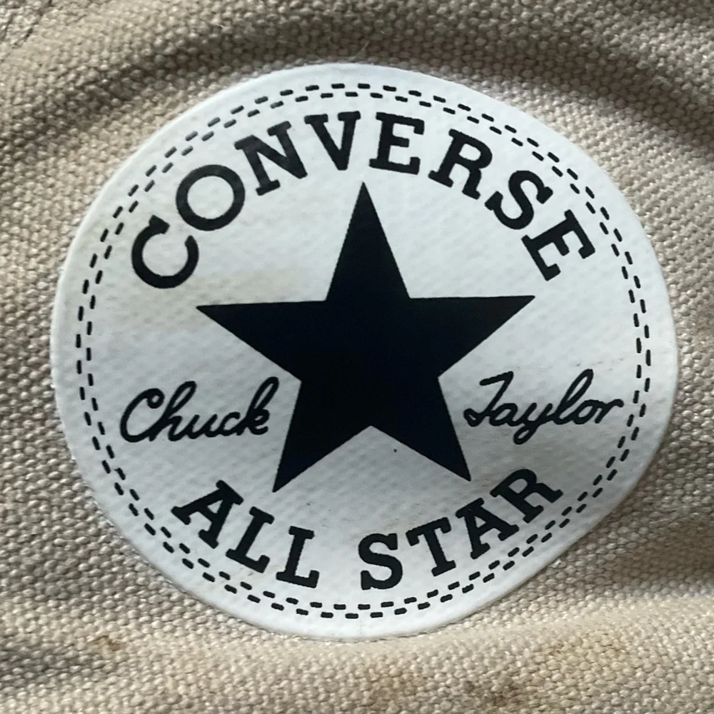 Converse Chuck Taylor All Star Lugged Desert Sand Platform Hi Top Sneakers Sz 7